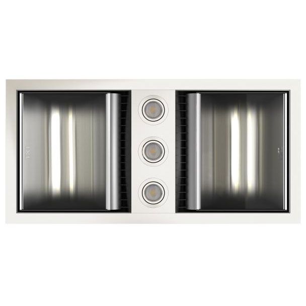 IXL Neo Dual 3 in 1 Hardwired Bathroom Tastic in White [ 32111 ]