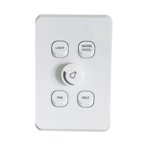 IXL Replacement Luminate Single Tastic 3 in 1 Wall Gang Switch [ 621001 ]