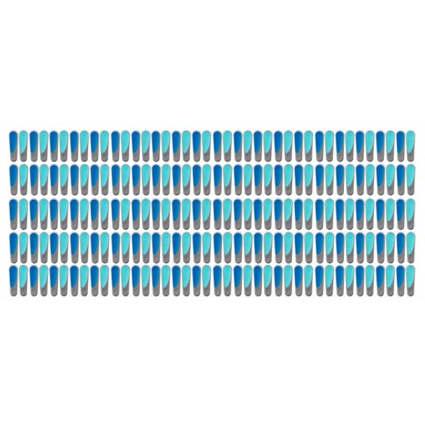 Hills Smart Pegs Bulk Pack of 200 with Rubberised Soft Grip for Clothes Lines [ 80150203x10 ]