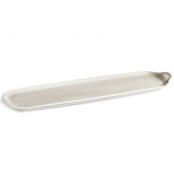 Emile Henry Ceramic Appetizer Platter Long 42 x 11.3cm in Cork / Beige [ 885003 ]