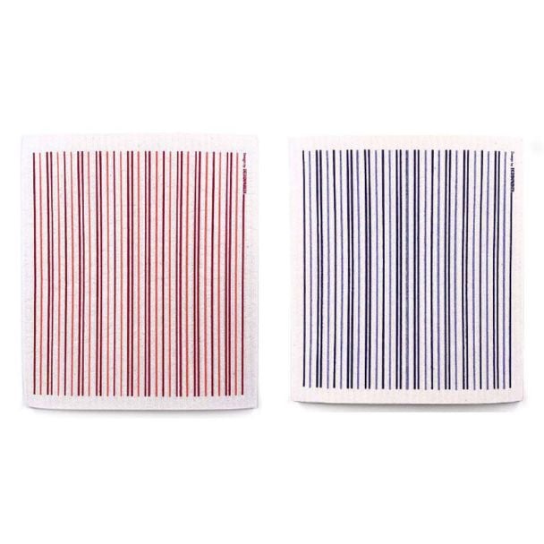 Florence Swedish Made Vertical Dish Cloth 20cm x 17cm Pack of 2 [ DP360PK ]