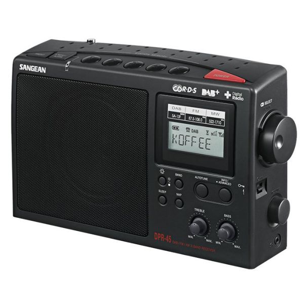 Sangean AM / DAB+ / FM-RDS Portable Digital Radio [ DPR45 ]