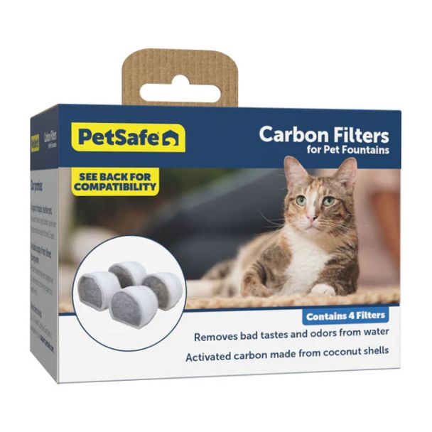 PetSafe Drinkwell Replacement Carbon Filters 4 Pack [ PAC00-13906 ]