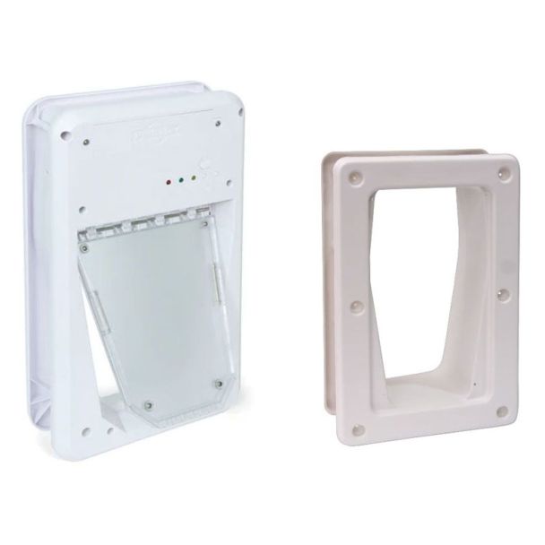PetSafe Electronic Small SmartDoor Dog Door + Wall Conversion Kit & SmartKey [ PPA11-10711 ]