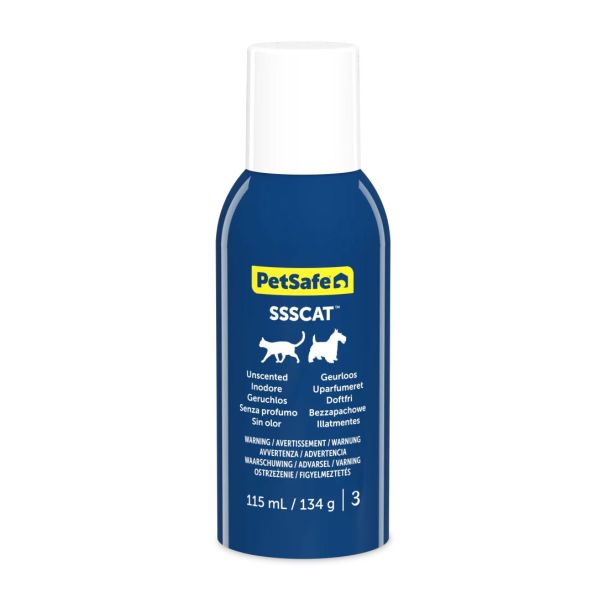 PetSafe SSSCAT Spray Deterrent Refill Can 115ml [ PPD10-17621 ]