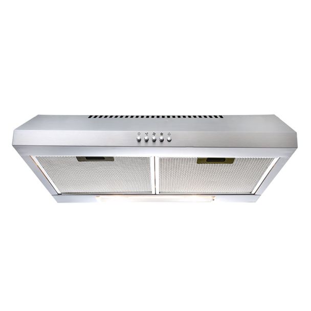 Viali 60cm Fixed Stainless Steel Rangehood with LED Lights [ VF60S ]