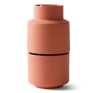 Crushgrind Billund 12cm Salt Pepper or Spice Grinder in Paprika Colour [ 060300-0080 ]