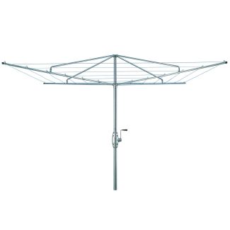 Hills Heritage Rotary Hoist 6 Line Galvanised Clothesline 40m Line Space 4.0m Head [ 100859 ]