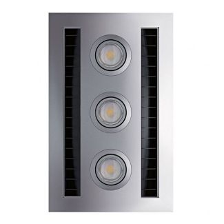 IXL Neo Vent N Lite Module Bathroom Exhaust & Light in Silver [ 34102 ]