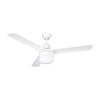 IXL Aeroflow Skyster 122cm 48 Inch AC Ceiling Fan + Light Kit in White [ 42221 ]