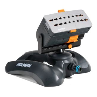 Holman Oscillating Sprinkler with Heavy Duty Weighted Base for Large Lawns [ 7180H ]