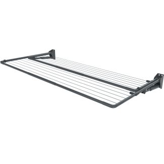 Hills Folding Frame 2.4m Wide Double Clothesline in Monument [ 80150647 ]