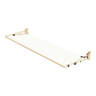 Hills Folding Frame 2.4m Wide Compact Clothesline in Classic Cream [ 80159909 ]
