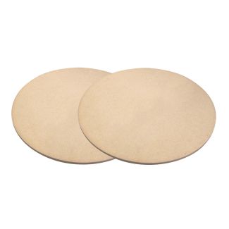 Gasmate Odyssey 32cm Ceramic Pizza Stone Perfect for BBQ's - 2 Pack [ BA2016x2 ]