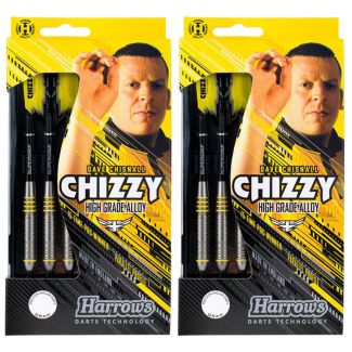 Harrows David Chizzy Chisnall 22g High Grade Alloy Darts - 2 Sets [ BD108922x2 ]