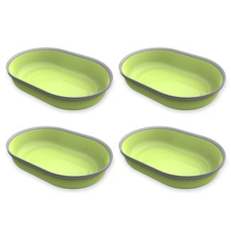 Sure PetCare SureFeed Single Feeder Bowl in Green - 4 Pack [ BOWLGRNx4 ]