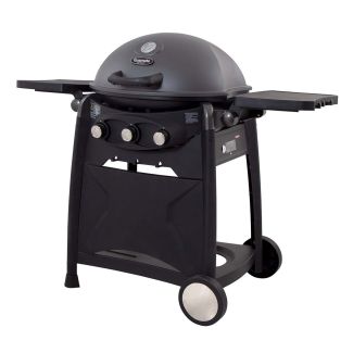 Gasmate Odyssey 3 Burner Trolley BBQ in Matte Grey [ BQ10632MG ]