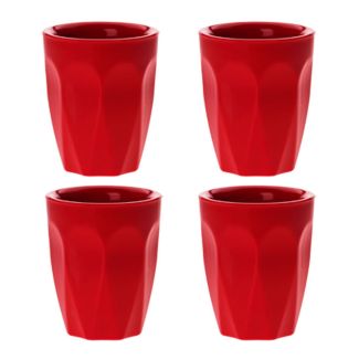 BYO Silicone Bubbacino in Red - 4 Pack [ BUBBARDX4 ]