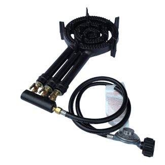 Auscrown Triple Ring LPG Turbo Gas Burner with Hose & Regulator [ C40LP69 ]