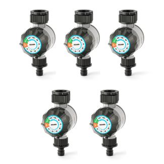 Holman 2 Hour Mechanical Tap Timer for Garden Taps - 5 Pack [ CO0001x5 ]