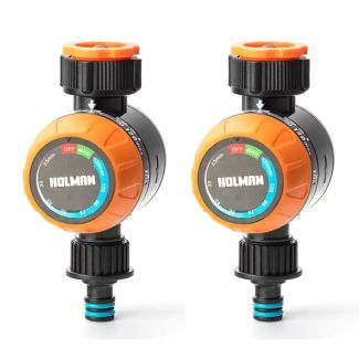 Holman 2 Hour Manual Tap Timer for Garden Taps - 2 Pack [ CO0003x2 ]