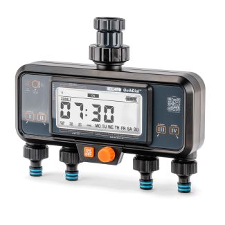 Holman QuikDial 4 x Outlet Garden Tap Watering Timer with 7 Day Calendar [ CO6004 ]