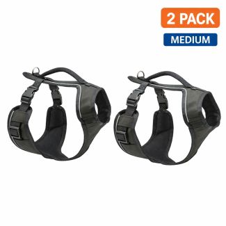 PetSafe EasySport Dog Harness in Black Medium - 2 Pack [ ESPH-M-BK-19x2 ]