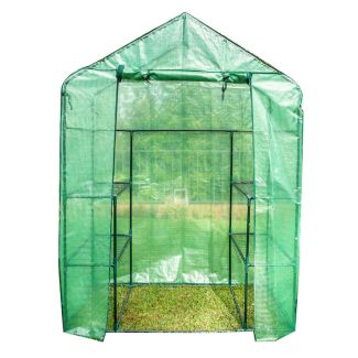 Holman Walk-In 1m2 Greenhouse Kit with Irrigation System & Shelves [ GH1001 ]