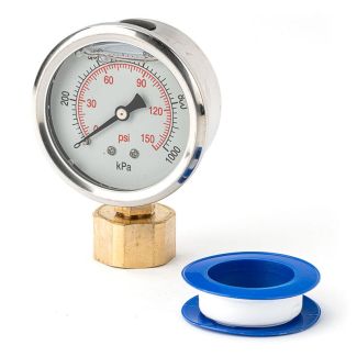 Holman Metal Irrigation Water Pressure Gauge Rated to 1000kPa [ HA3000 ]