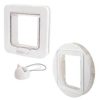 SureFlap Microchip Connect Electronic Pet Door for Cats & Small Dogs + HUB & Glass Mount [ IMPDWTB1GMA ]