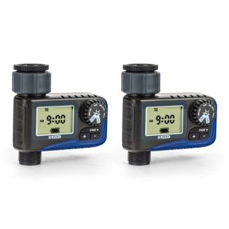 K-Rain K Dial Digital Tap Timer with 7 Day Watering Schedule - 2 Pack [ KR5001x2 ]