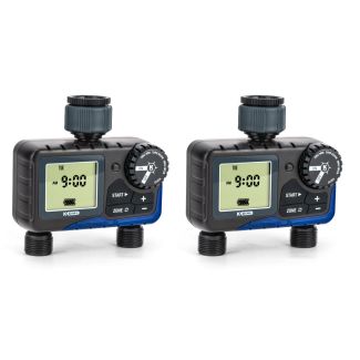 K-Rain K Dial Dual Outlet Digital Tap Timer with 7 Day Watering Schedule - 2 Pack [ KR5002x2 ]