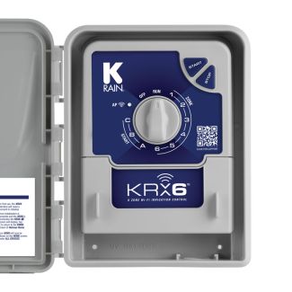 K-Rain 6 Zone Indoor App Controlled Wi-Fi Irrigation Watering Controller [ KRX6 ]