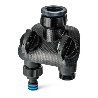 Holman Dual Tap Outlet with 12mm Snap-On Fitting [ LM2002 ]