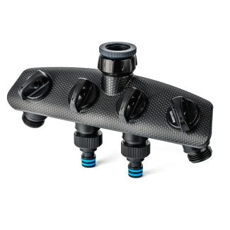 Holman 4 Way Tap Outlet with 2 x 12mm Snap-On Fittings [ LM2004 ]