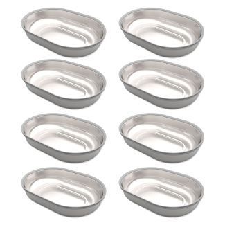 Sure PetCare Surefeed Stainless Steel Metal Pet Bowl Set of 8 [ MBOWL2x4 ]