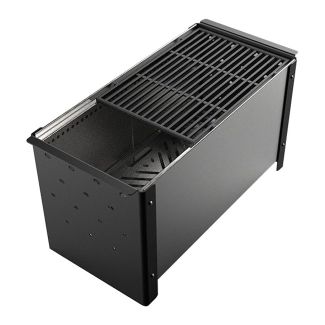 Masport Mawson Linear Dual Wall Fire Pit with Cast Iron Grill & Waterproof Cover [ MMLFP ]