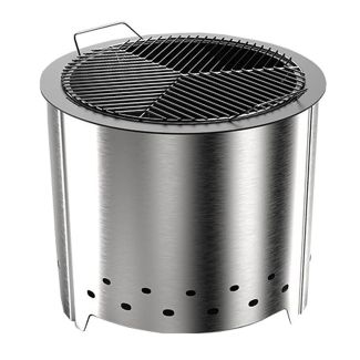 Masport Mawson Radial Dual Wall Fire Pit with Grill & Waterproof Cover [ MMRFP ]