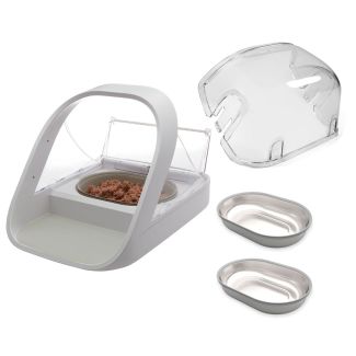 Sure PetCare SureFeed Microchip Pet Feeder + Rear Cover & 2 Metal Bowls [ MPF001 ]
