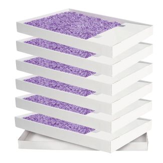 PetSafe ScoopFree Premium Lavender Scent Crystal Replacement Litter Tray 6 Pack [ PAC00-15341x6 ]