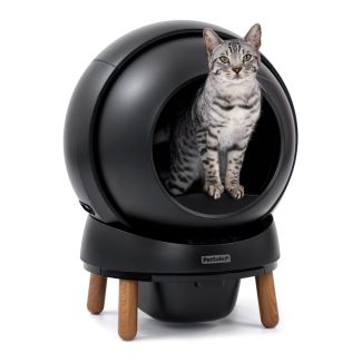 PetSafe ScoopFree SmartSpin Self-Cleaning Litter Box with App in Black [ PAL10-18298 ]