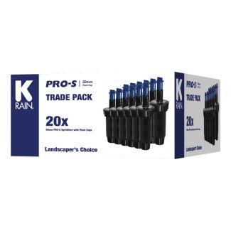 K-Rain 50mm PRO-S Pop Up Sprinkler Flush Cap 20 Pack Trade Pack [ PROS50P ]