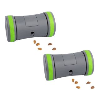 PetSafe Kibble Chase Motorised Roaming Dog Treat Dispenser Toy - 2 Pack [ PTY19-16964x2 ]