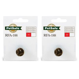 PetSafe RFA-188 3 Volt Litium Replacement Battery - 2 Pack [ RFA-188x2 ]
