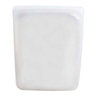 Stasher Reusable Silicone Food Storage Bag Half Gallon / 1.92L in Clear [ STHG00 ]