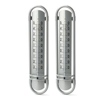 Holman 380mm Aluminium Thermometer Durable Mercury-Free Pack of 2 [ TZL180x2 ]