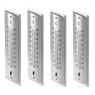 Holman 250mm Aluminium Thermometer Durable Mercury-Free Pack of 4 [ TZL181x4 ]
