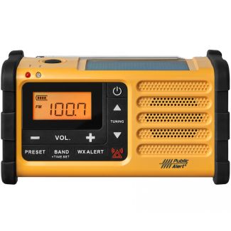 Sangean AM / FM / USB Handcrank Dynamo & Solar Powered Emergency Alert Radio [ MMR88 ]