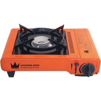 Auscrown Portable Gas Stove Butane Cooker for Camping AGA GAS Approved [ AD888 ]