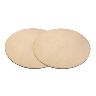 Gasmate Odyssey 32cm Pizza Stone Perfect for BBQ's - 2 Pack [ BA2016x2 ]